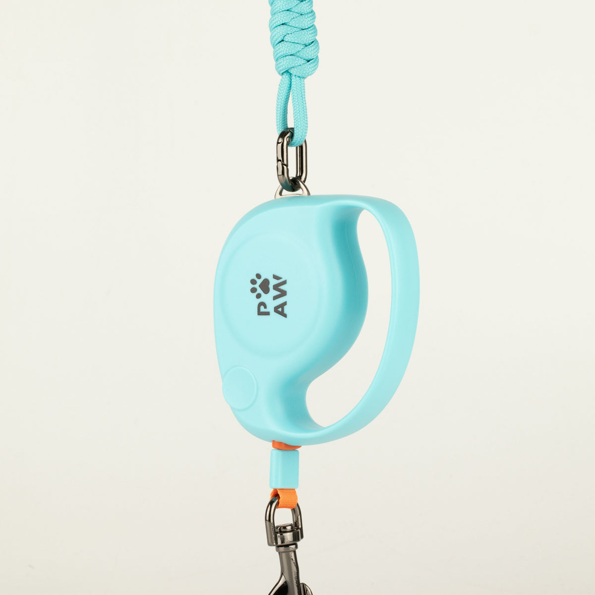 Blue dog lead with wrist strap