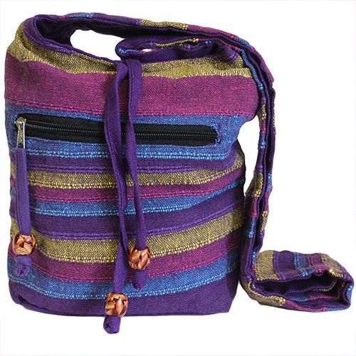 Nepal Sling Bag - Wild Flowers AW Dropship UK