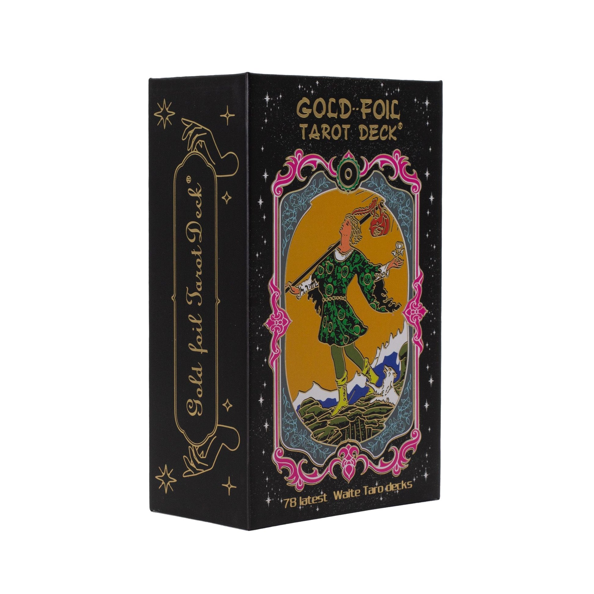 Gold Foil Tarot Card Set - with booklet AW Dropship UK