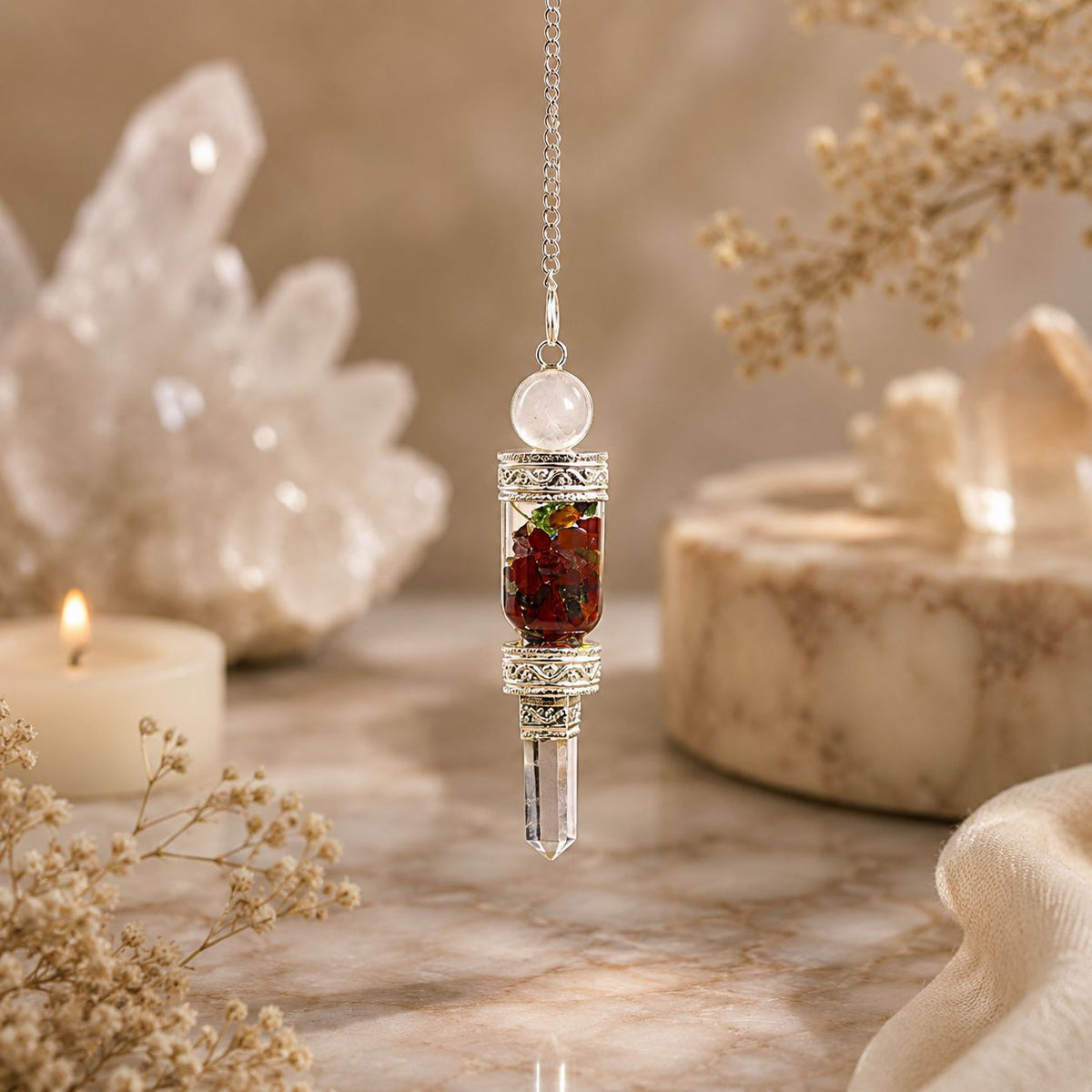 Floating Chakra Pendulum AW Dropship UK