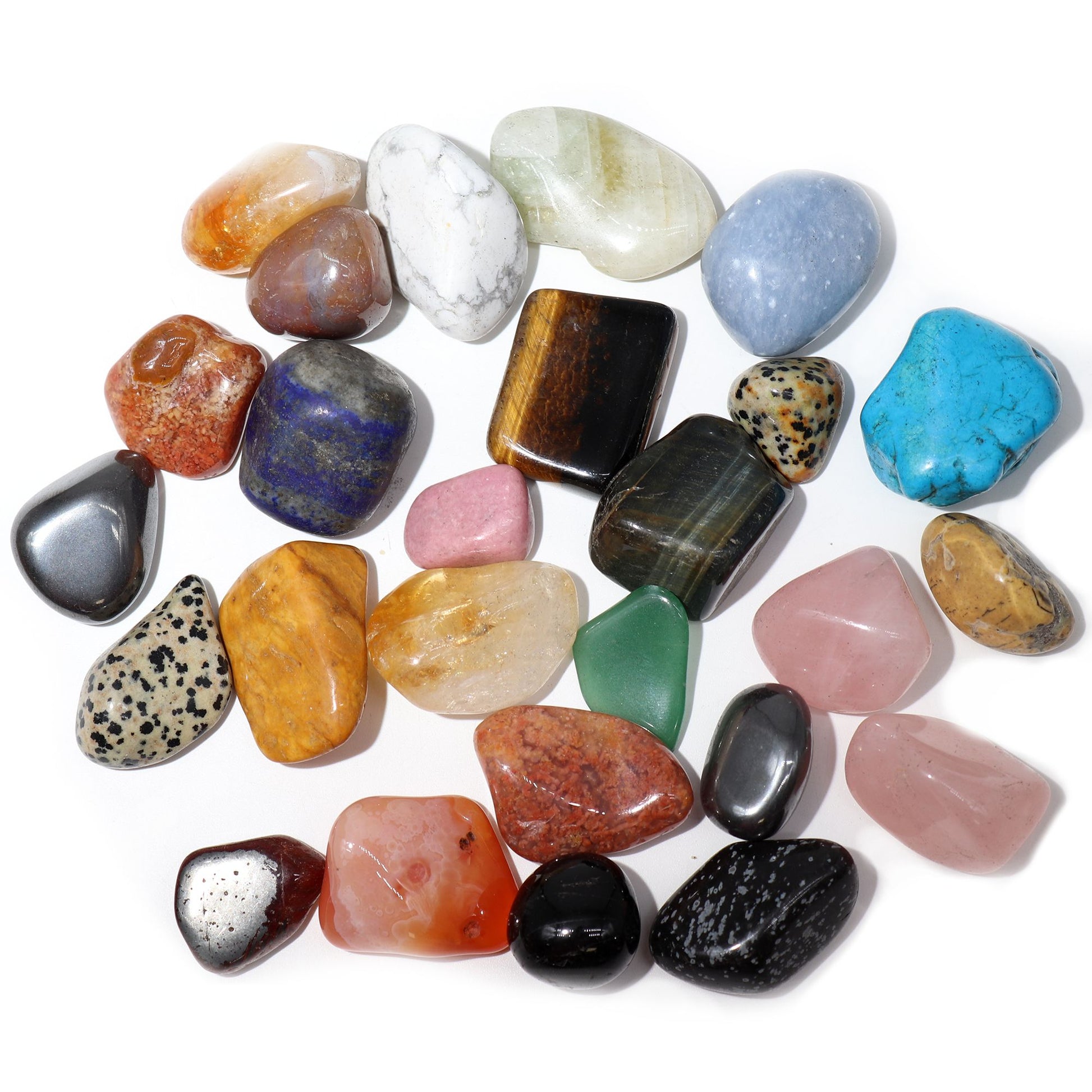 Lucky Dip Mixed Tumble Stones - o.5kg (aprox. 25 stones) AW Dropship UK