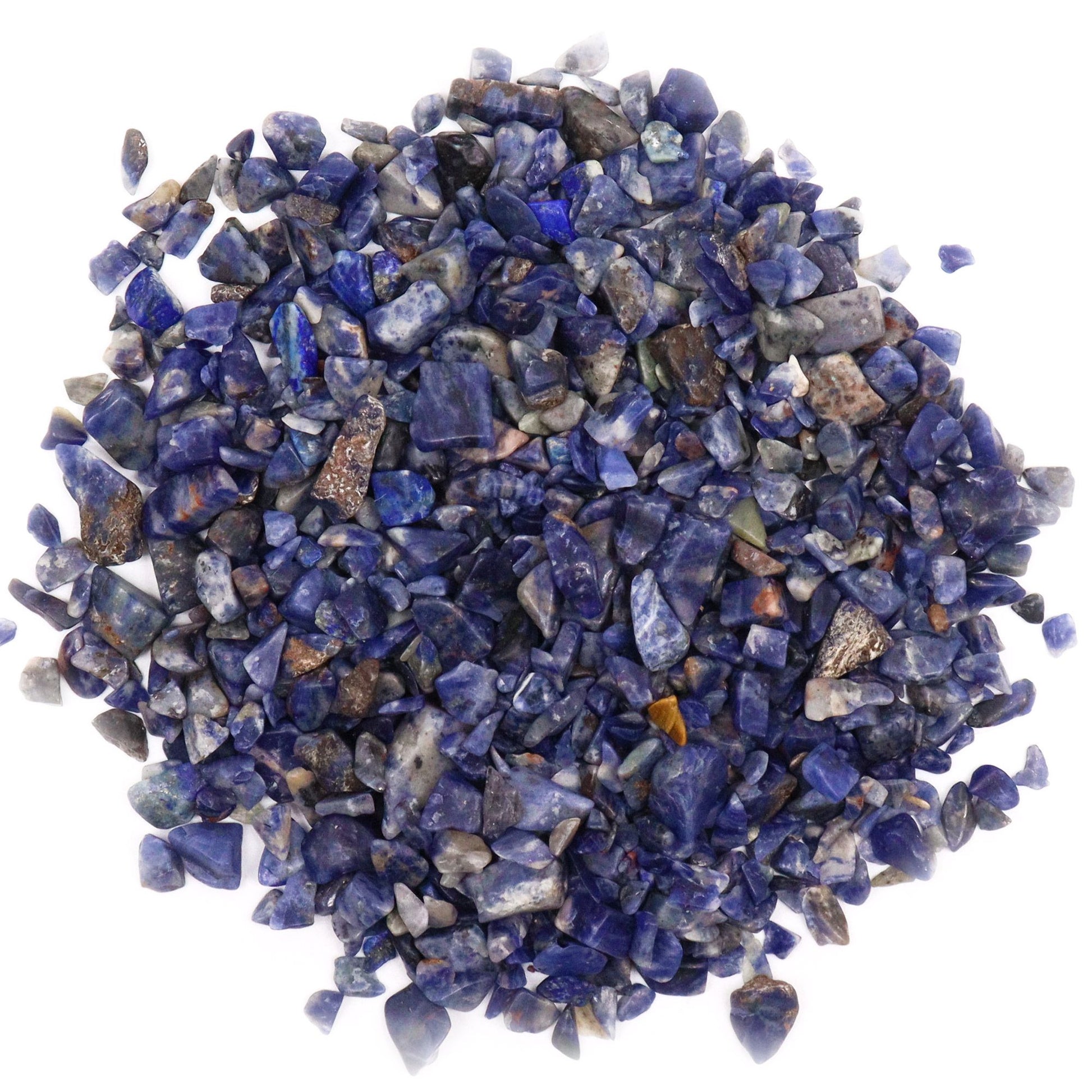 Sodalite Chips Gemstone Chips Bulk - 1KG AW Dropship UK