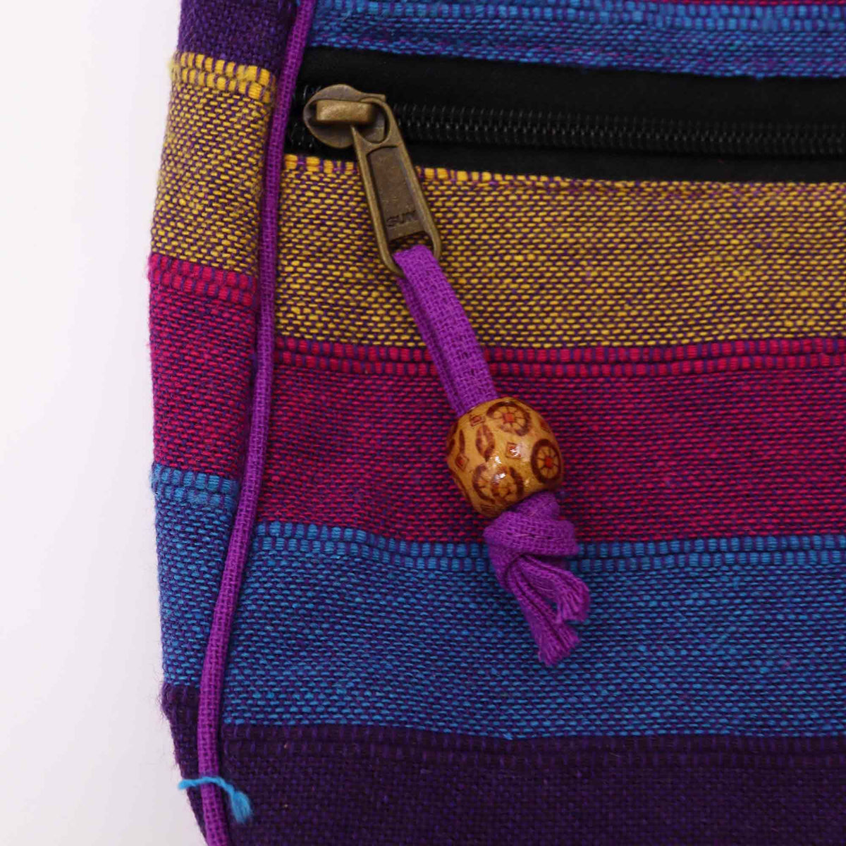 Lrg Nepal Sling Bag  (Adjustable Strap) - Wild Flowers AW Dropship UK