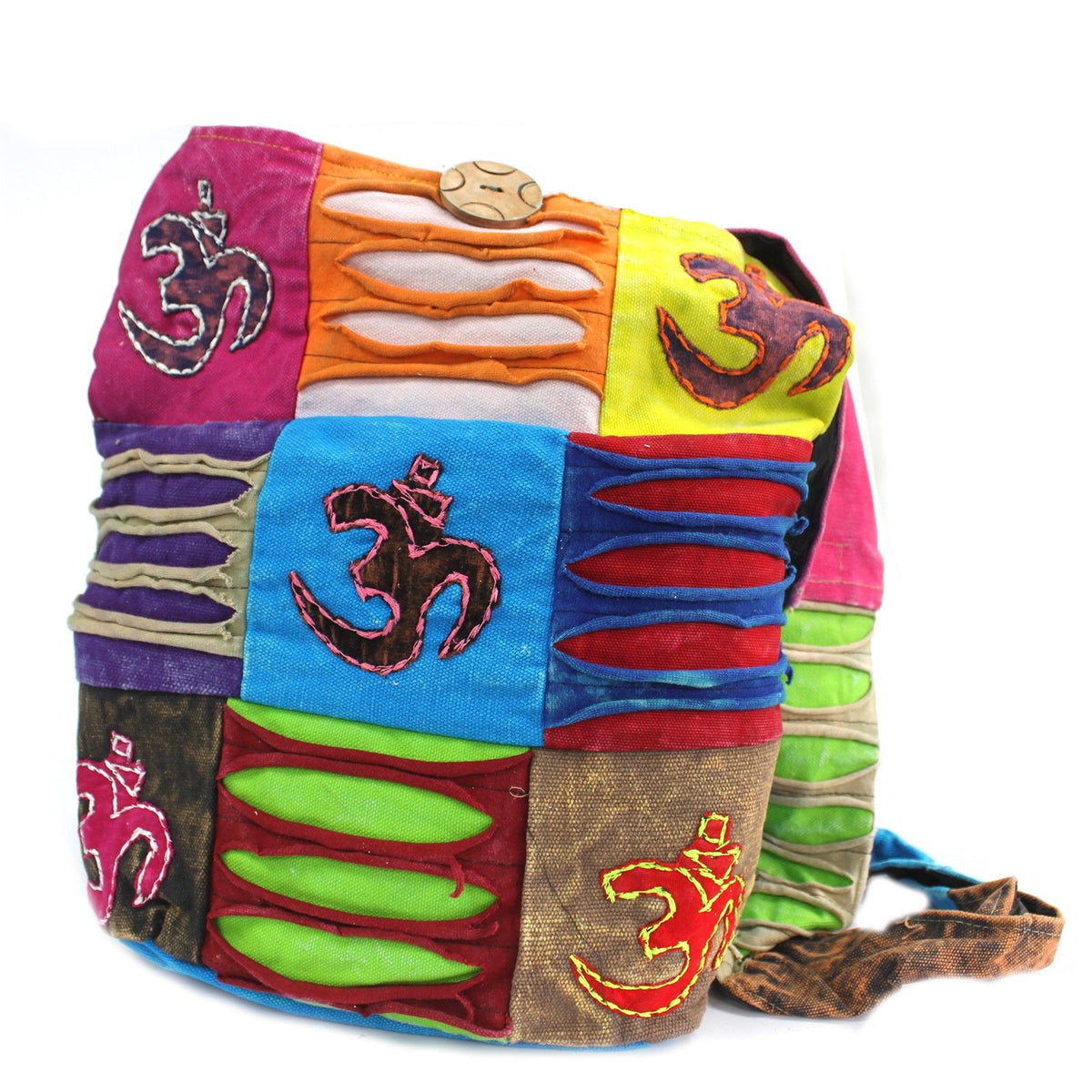 Ethnic Sling Bag - Teal / Om AW Dropship UK