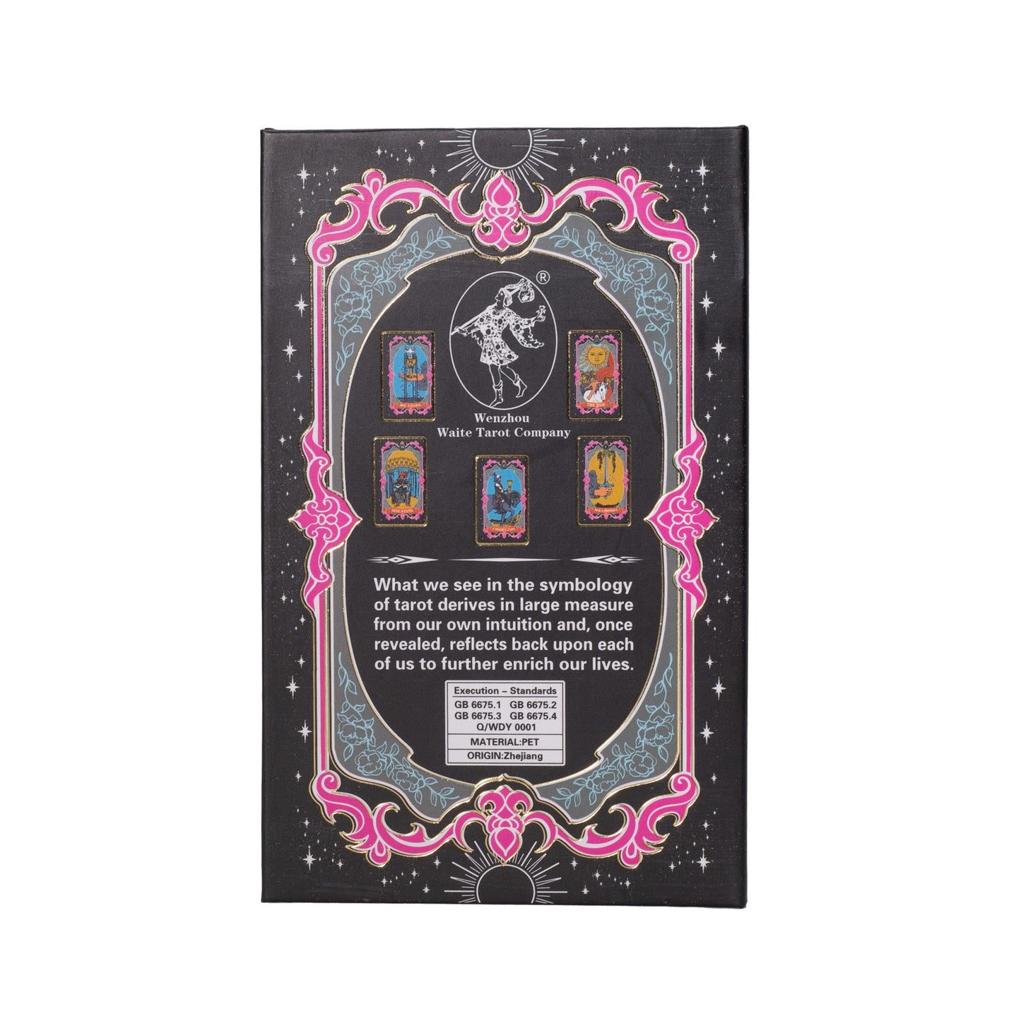 Gold Foil Tarot Card Set - with booklet AW Dropship UK