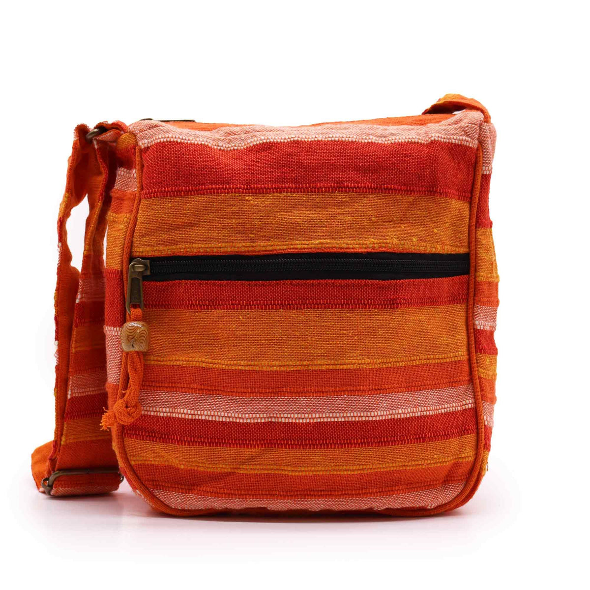 Lrg Nepal Sling Bag  (Adjustable Strap) -  Sunrise Orange AW Dropship UK