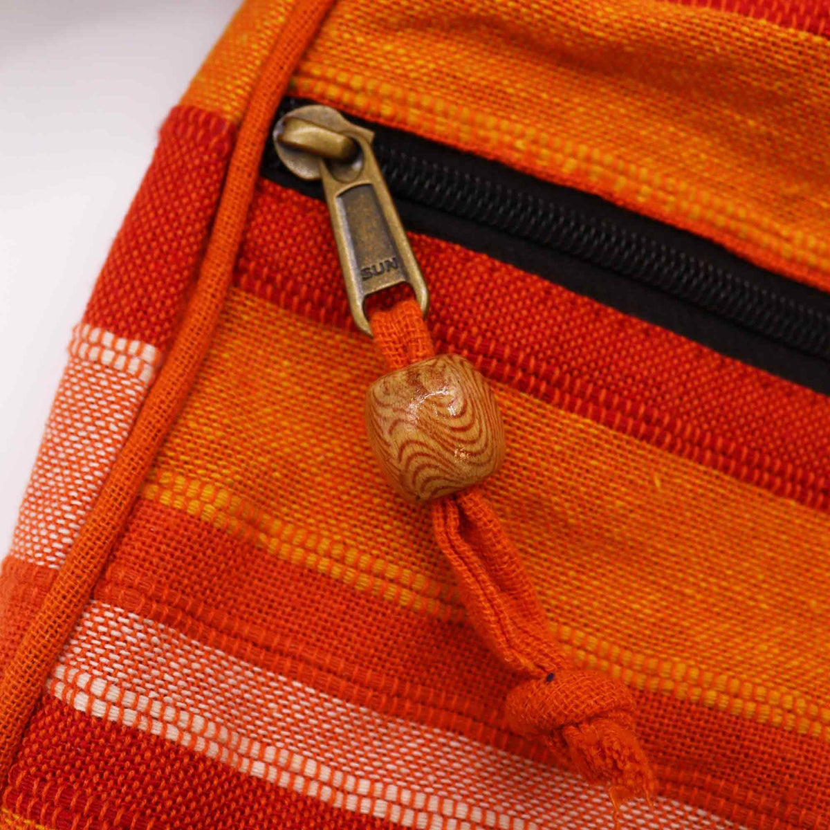 Lrg Nepal Sling Bag  (Adjustable Strap) -  Sunrise Orange AW Dropship UK