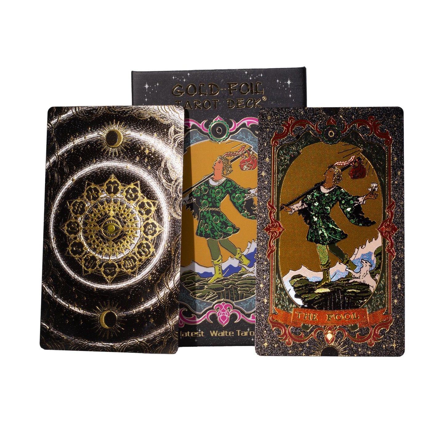 Gold Foil Tarot Card Set - with booklet AW Dropship UK