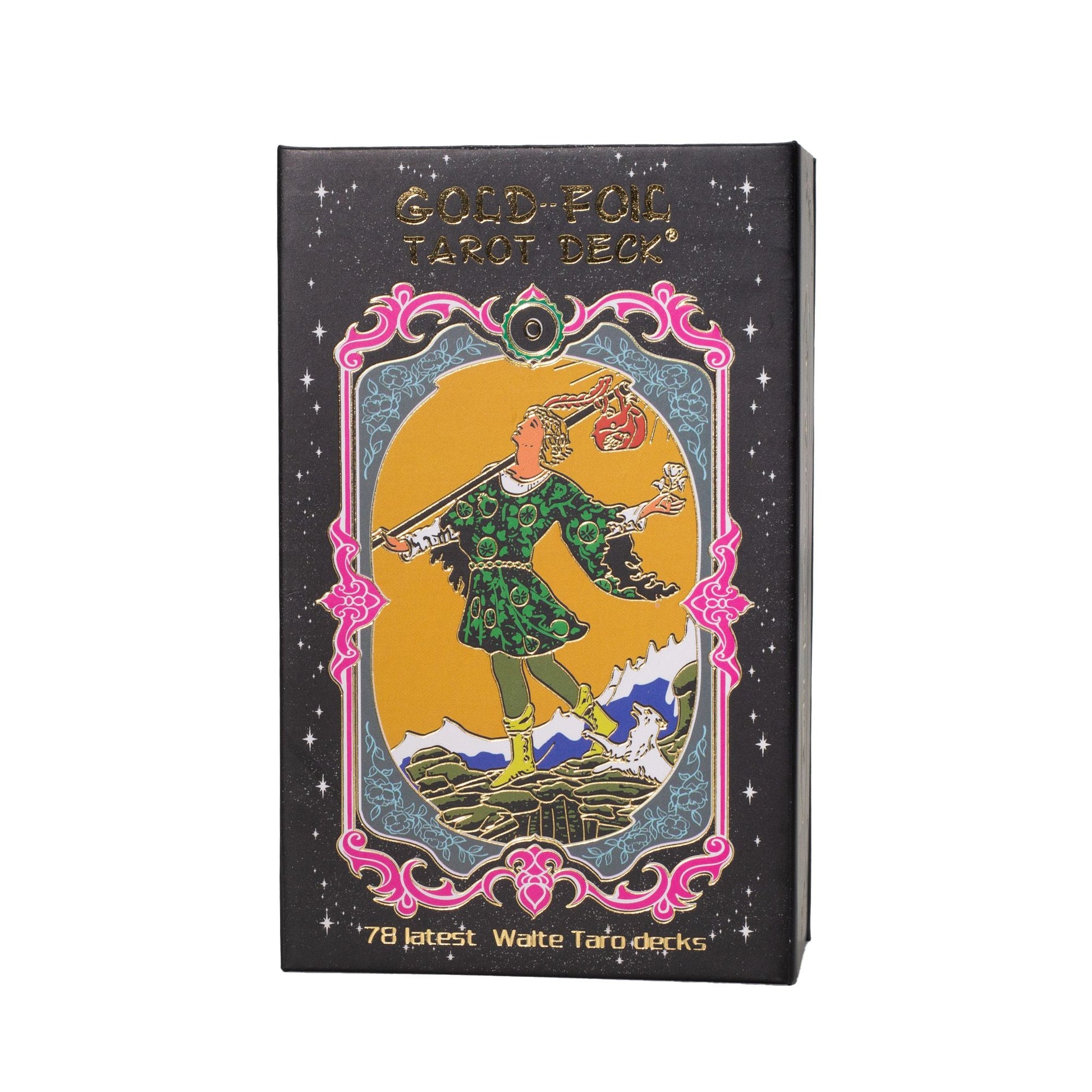 Gold Foil Tarot Card Set - with booklet AW Dropship UK