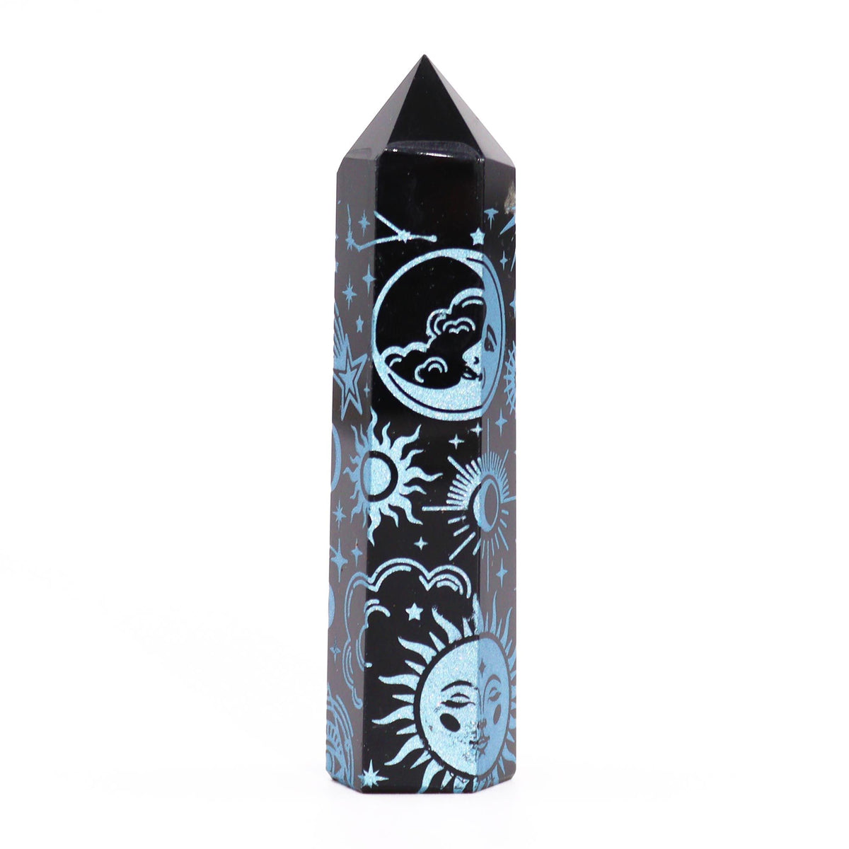 Black Obsidian Points - Mystic Story - Sky Blue AW Dropship UK