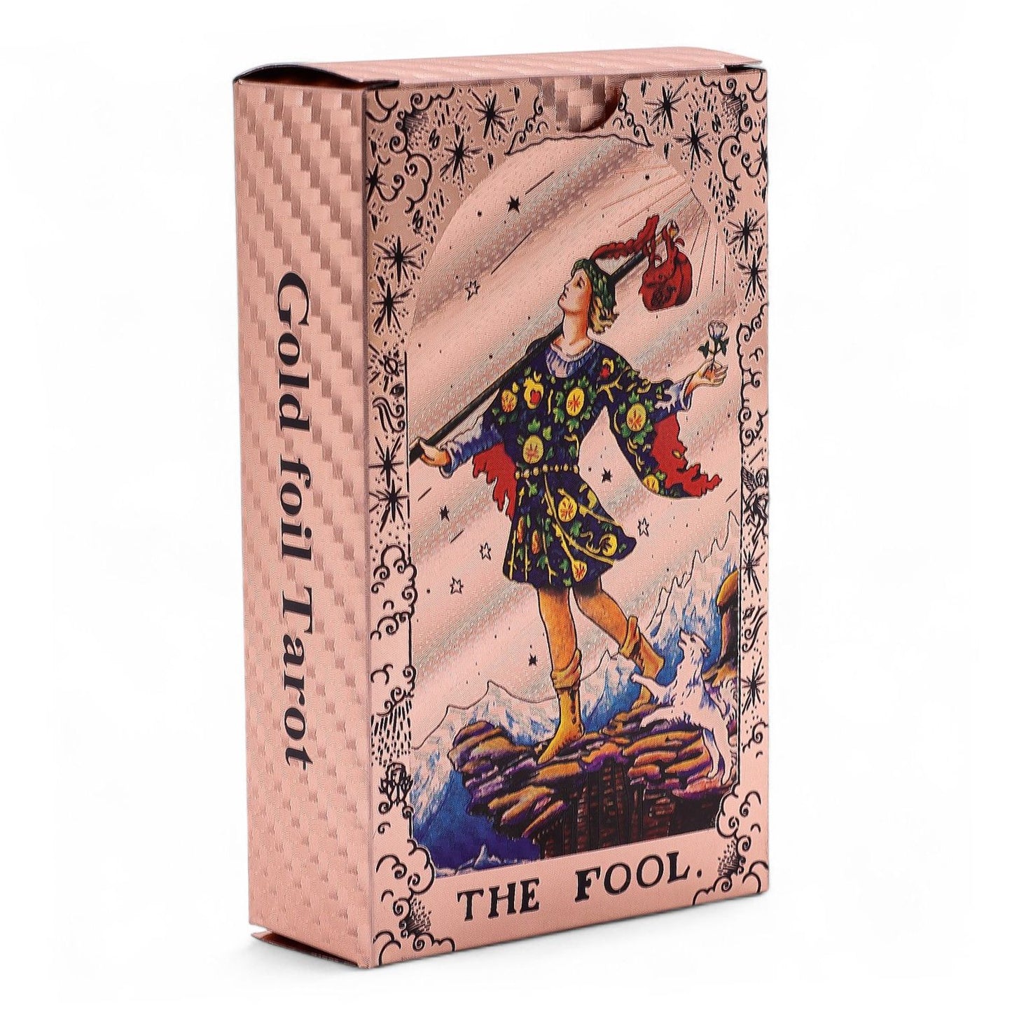 Rose Gold Foil Tarot Card Set - Moon Phase - with booklet AW Dropship UK