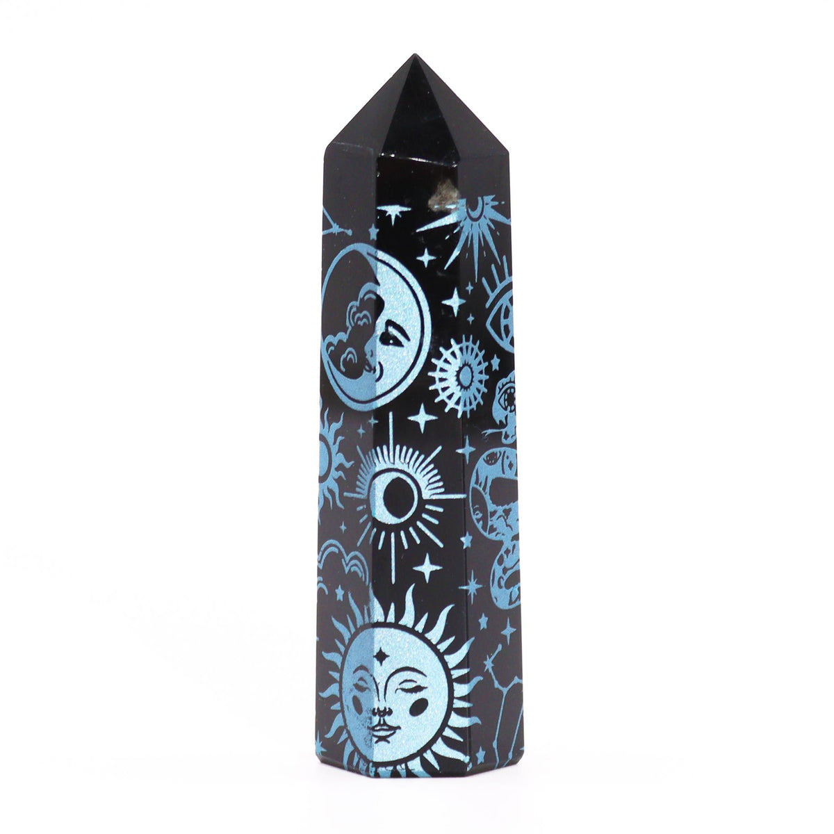 Black Obsidian Points - Mystic Story - Sky Blue AW Dropship UK