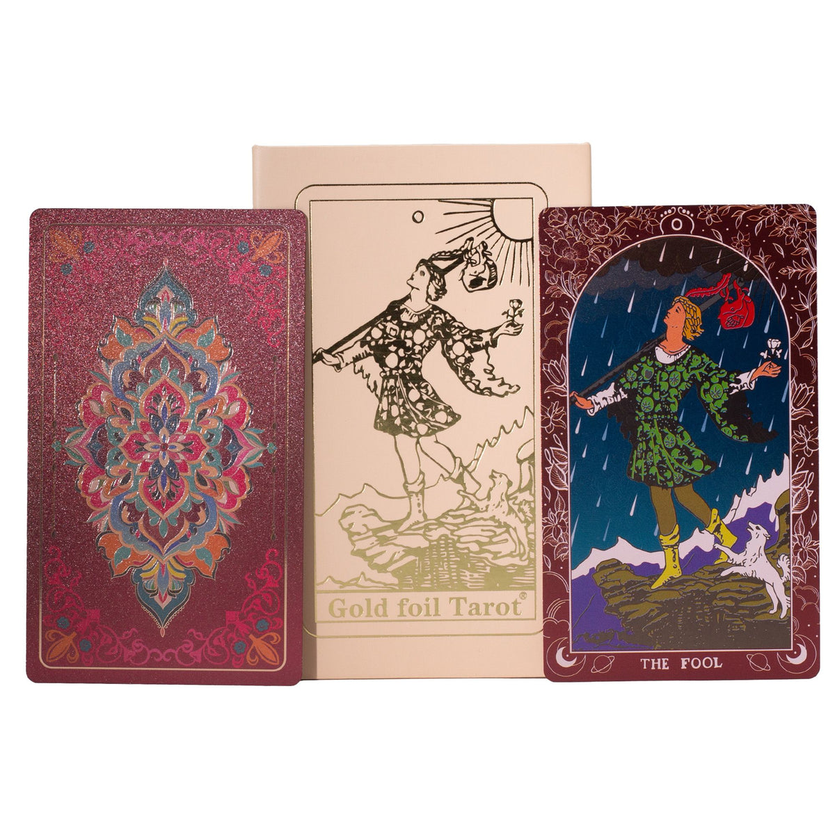 Pink Box Ruby Foil Tarot Card Gift Box Set - with booklet AW Dropship UK