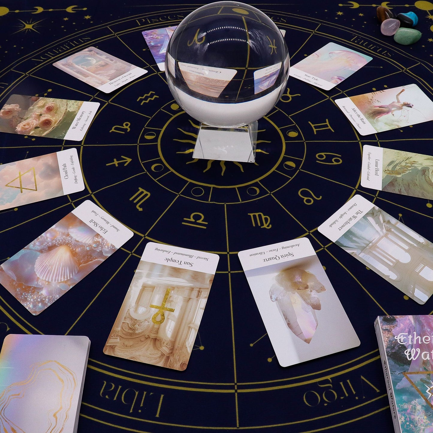 Tarot Reading Cloth - Zodiac AW Dropship UK
