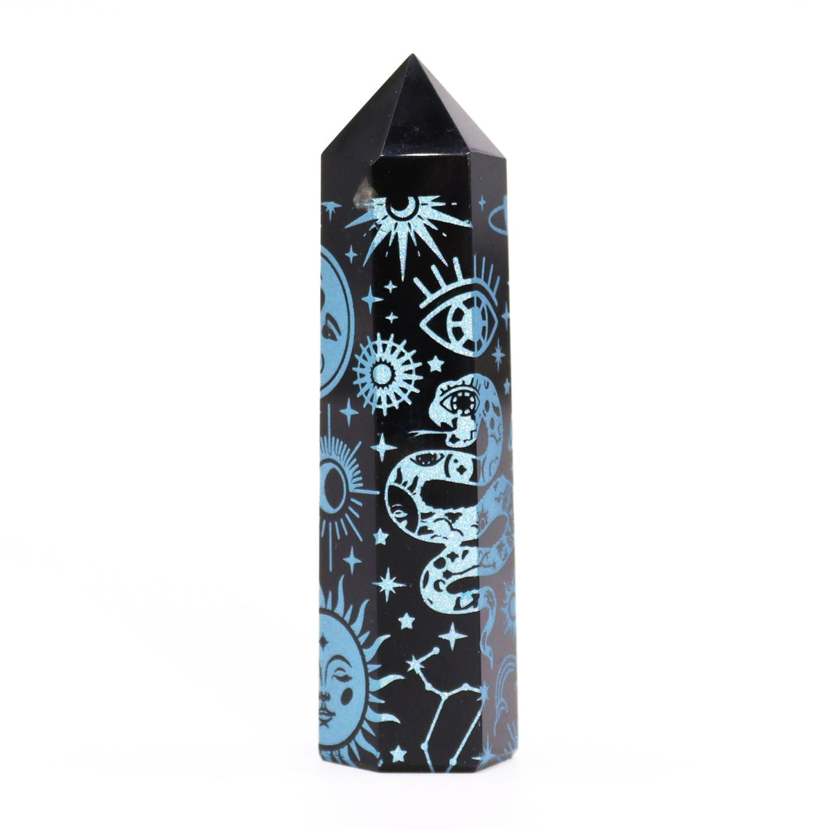 Black Obsidian Points - Mystic Story - Sky Blue AW Dropship UK