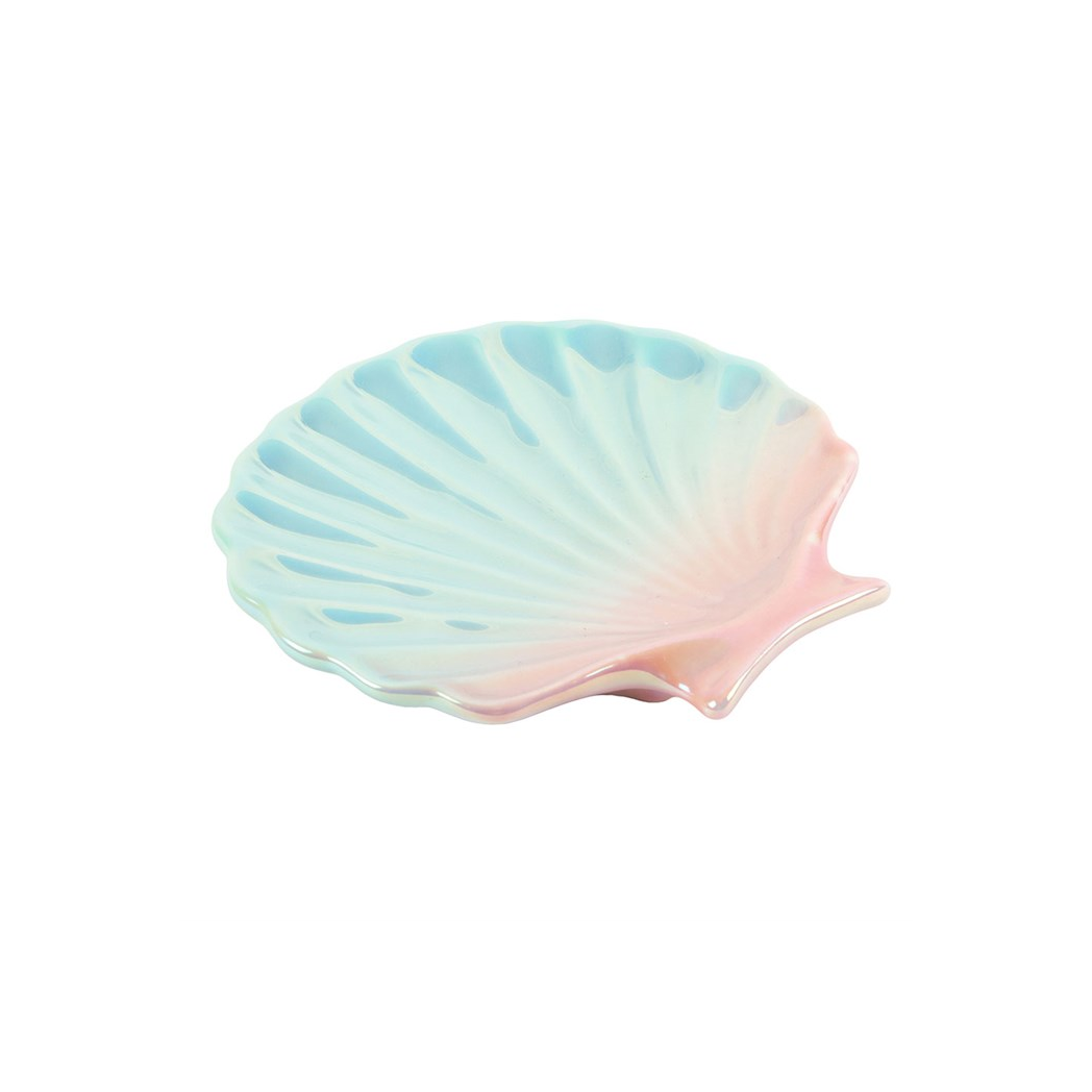 Iridescent Shell Trinket Dish N/A
