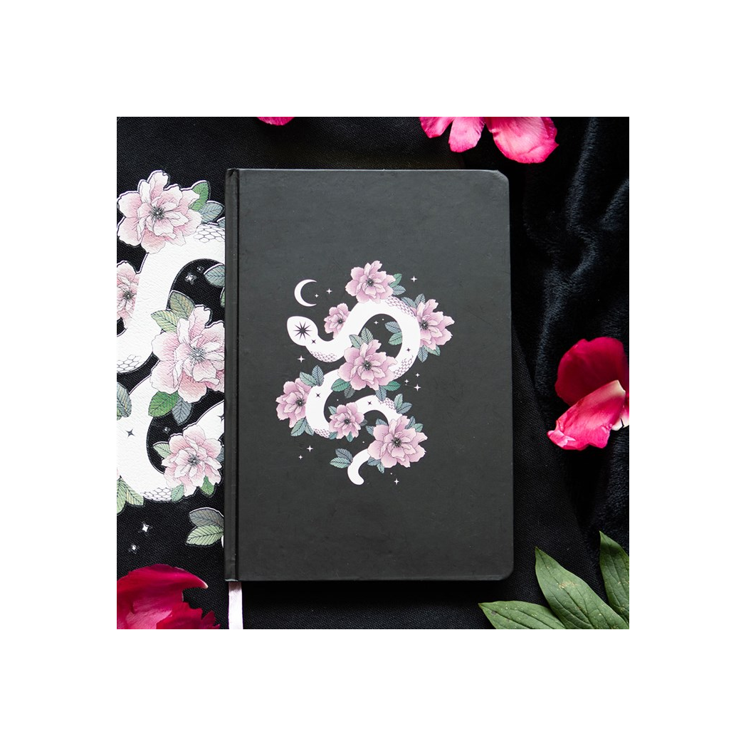 Floral Snake A5 Notebook N/A