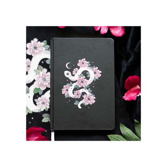 Floral Snake A5 Notebook N/A
