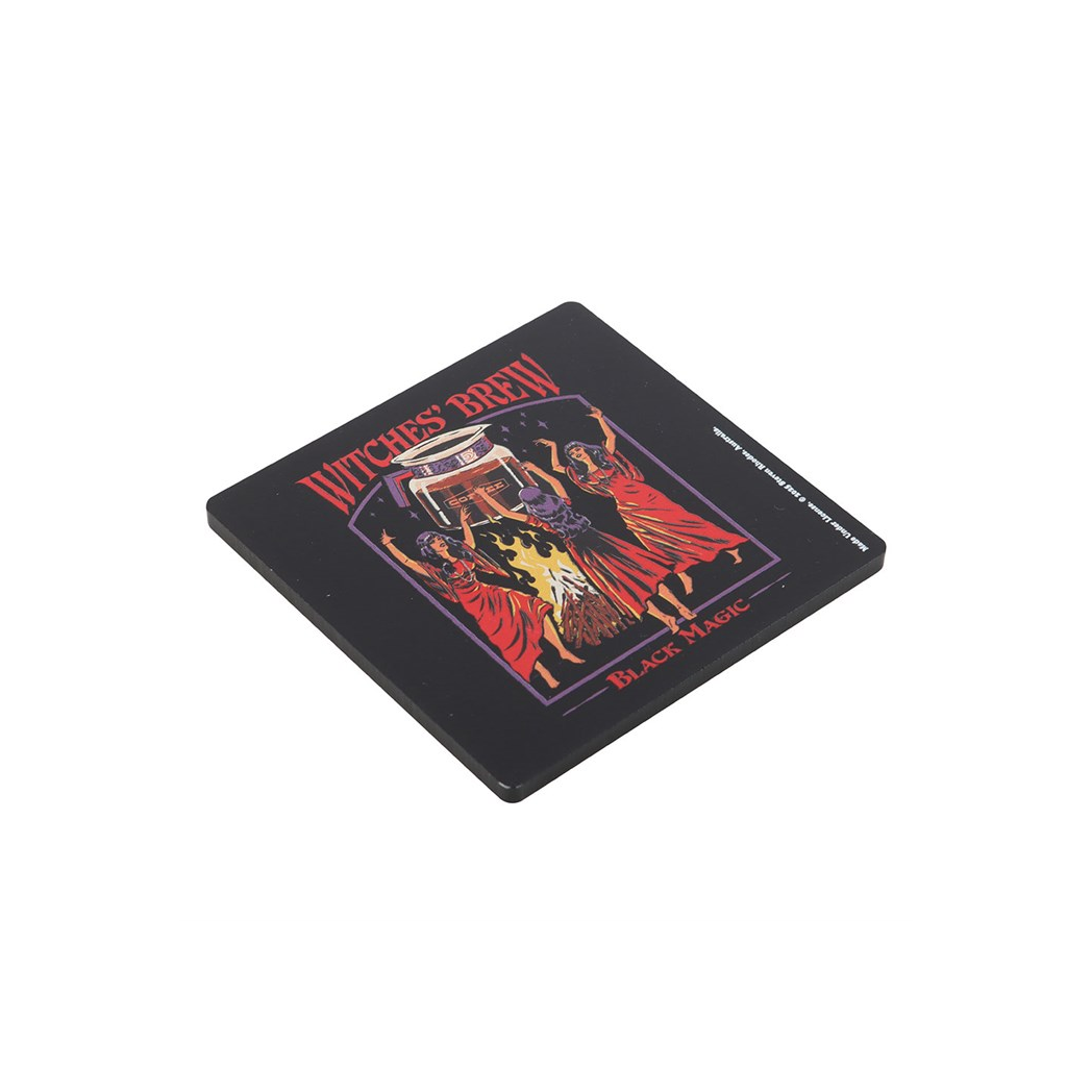 Witches' Brew Coaster by Steven Rhodes N/A
