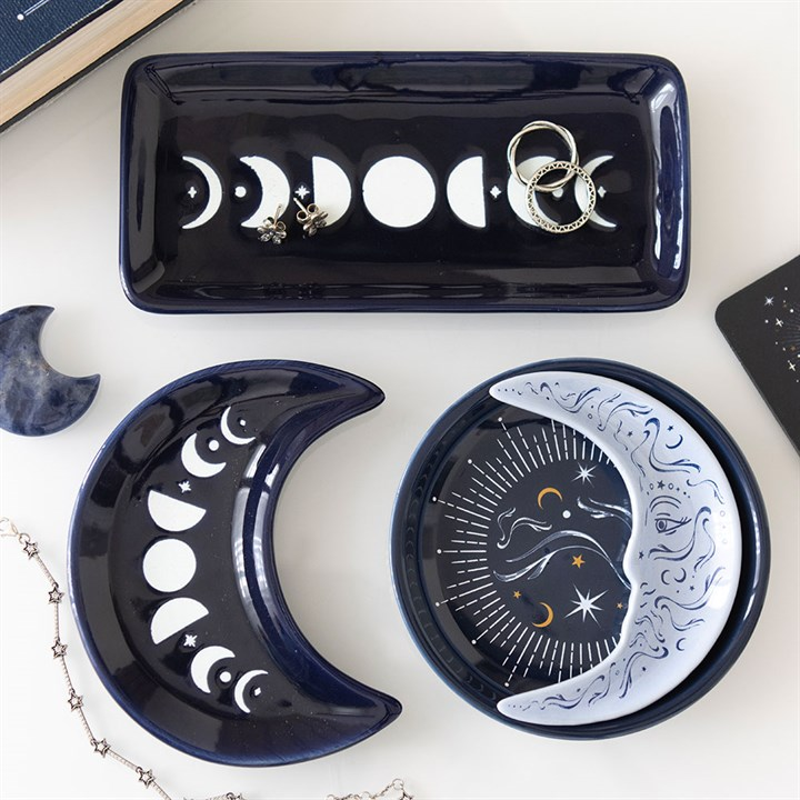 Blue Moon Stacking Trinket Dish N/A