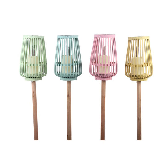 Pastel Lantern Stake with LED Candle N/A