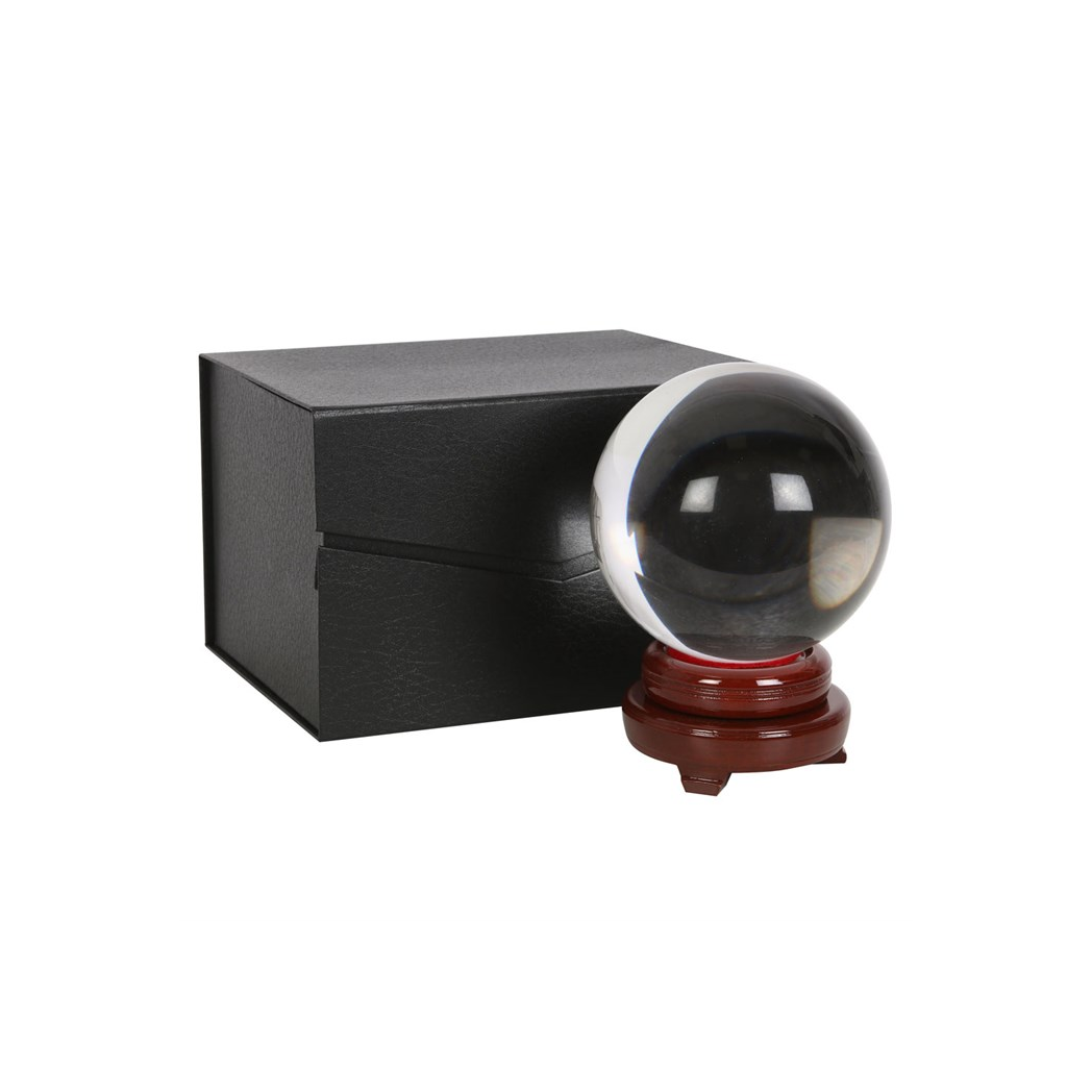 15cm Crystal Ball with Stand N/A