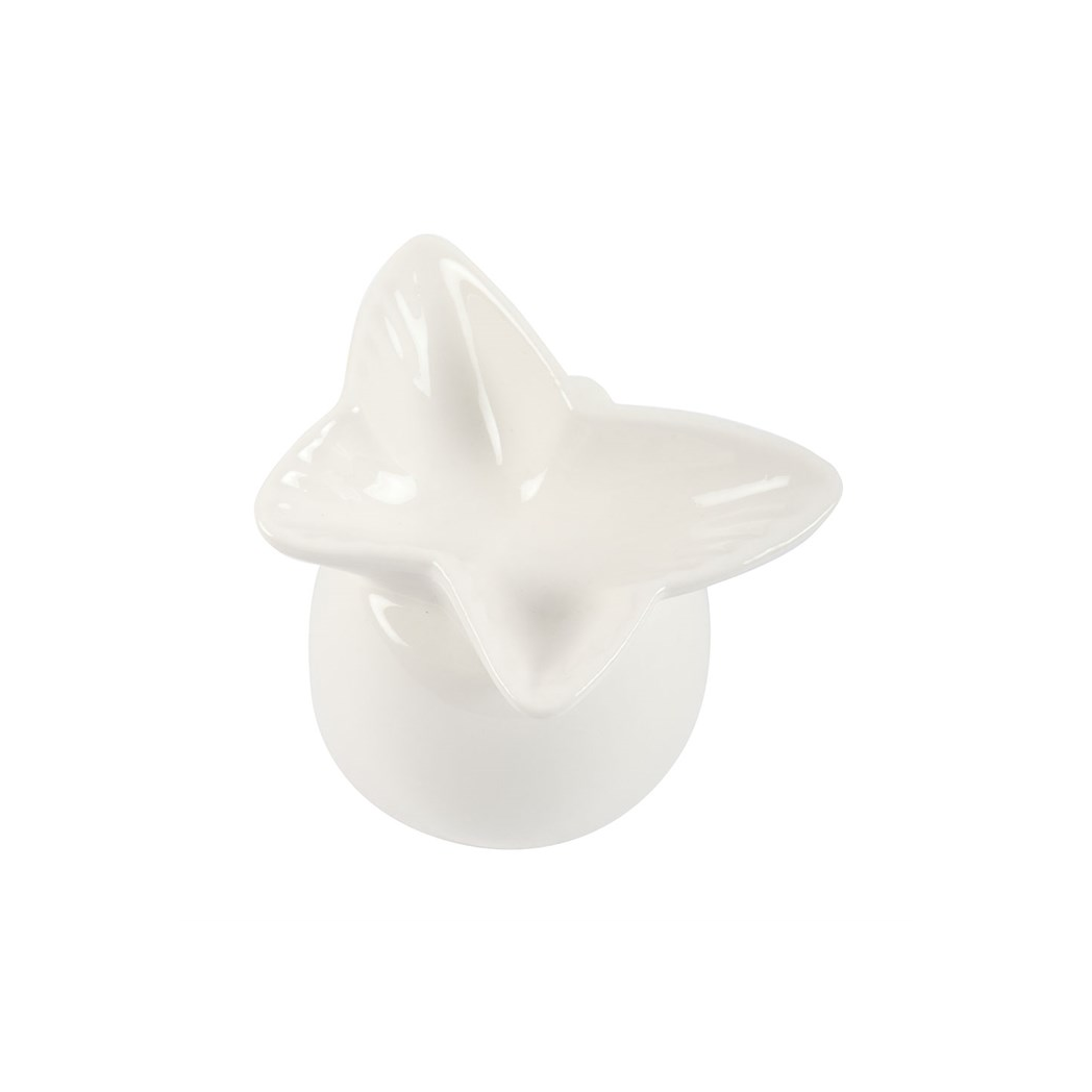 White Butterfly Oil Burner N/A