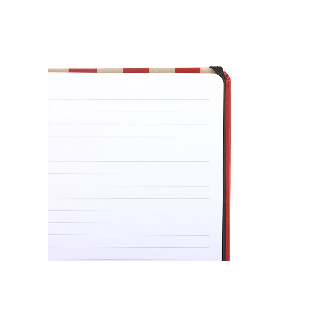 Red Circus Stripe A5 Notebook N/A