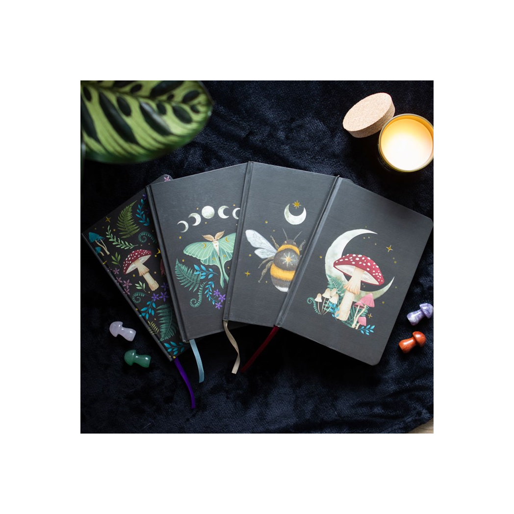 Dark Forest Print A5 Notebook N/A