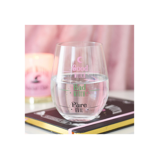 Good Witch, Bad Witch Stemless Glass N/A