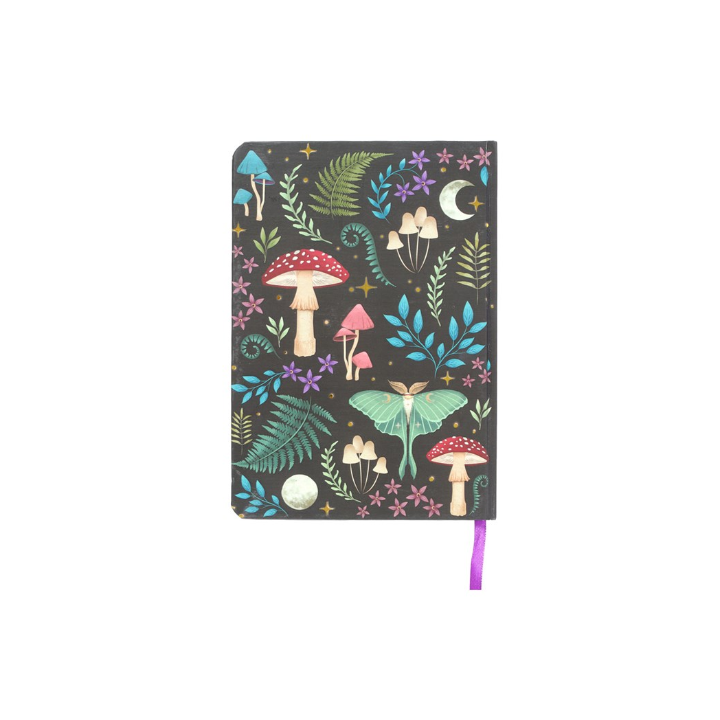 Dark Forest Print A5 Notebook N/A