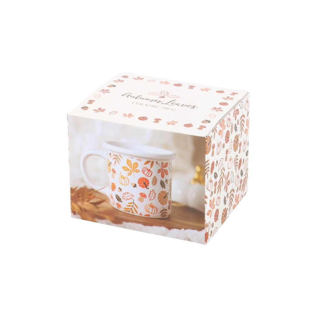 Autumn Leaves and Pumpkins Mug N/A