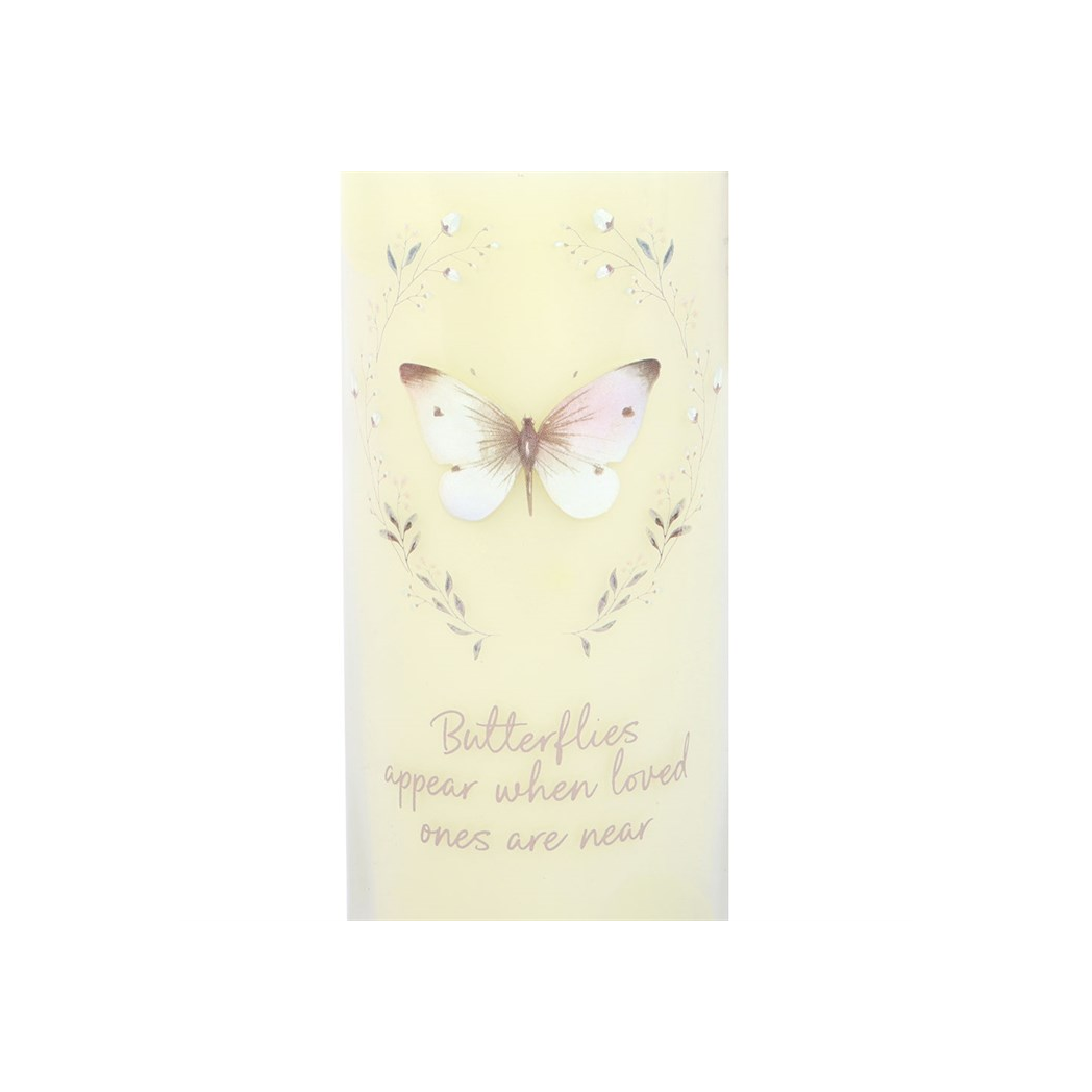 Butterflies Appear Vanilla Tube Candle N/A