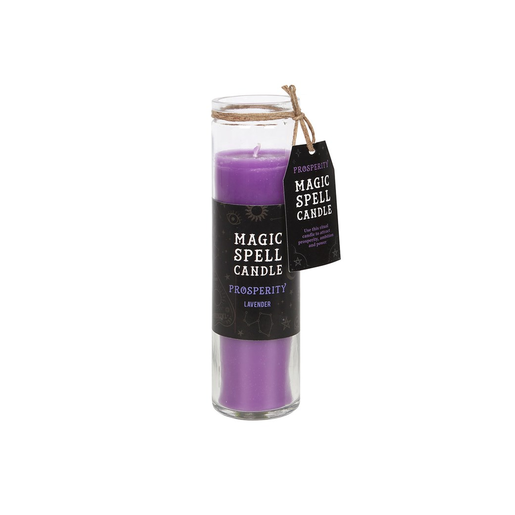 Prosperity Lavender Magic Spell Tube Candle N/A