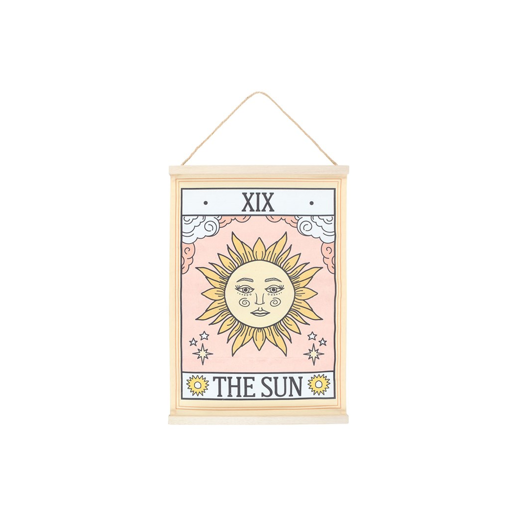 The Sun Vintage Tarot Wall Hanging N/A