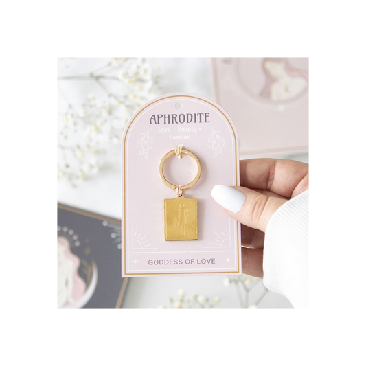 Aphrodite Goddess Talisman Keyring N/A