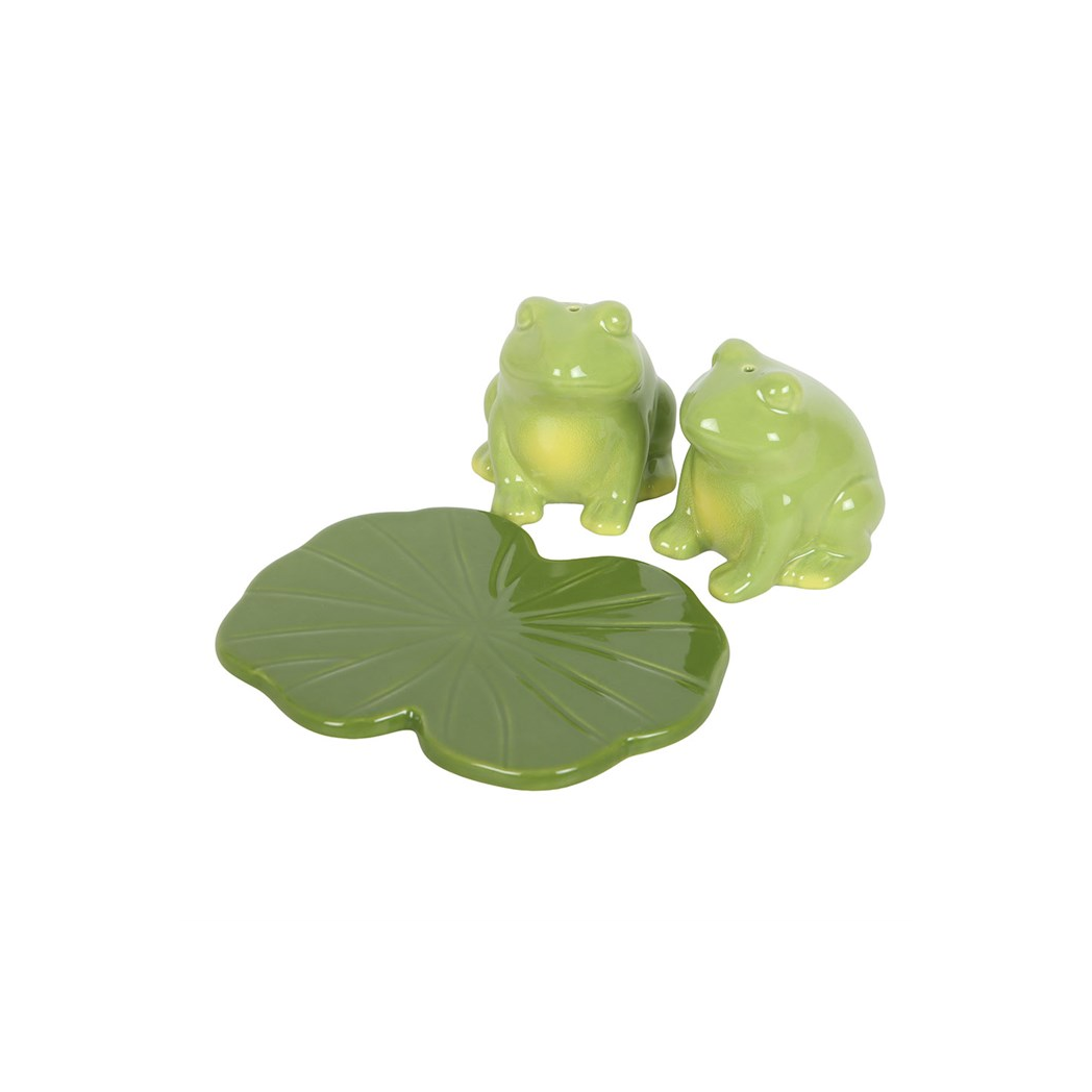 Luna Frog Salt and Pepper Shakers N/A