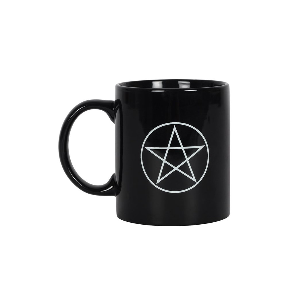 Pentagram Black Mug N/A