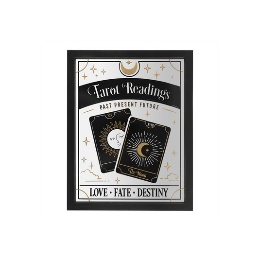 Tarot Readings mirrored wall hanging