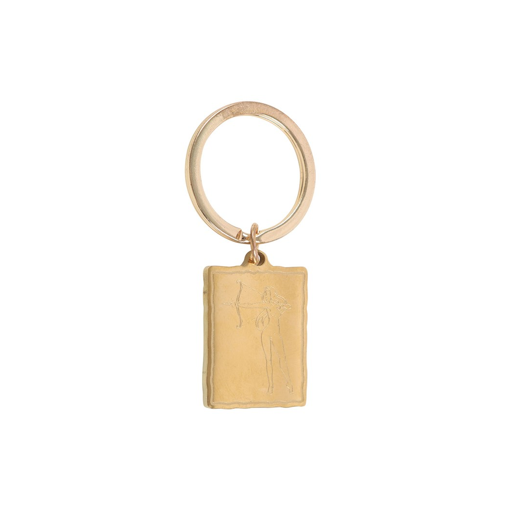 Athena Goddess Talisman Keyring N/A