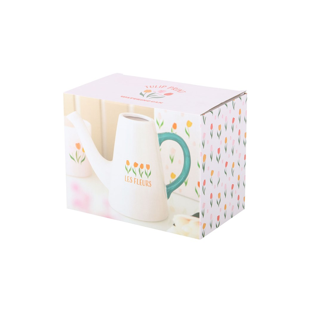 Les Fleurs Tulip Ceramic Watering Can N/A
