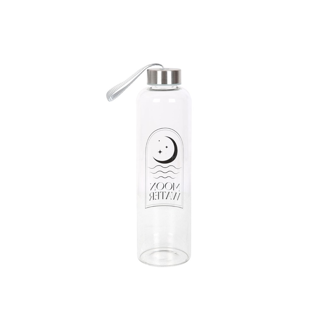 Moon Water Glass Water Bottle N/A