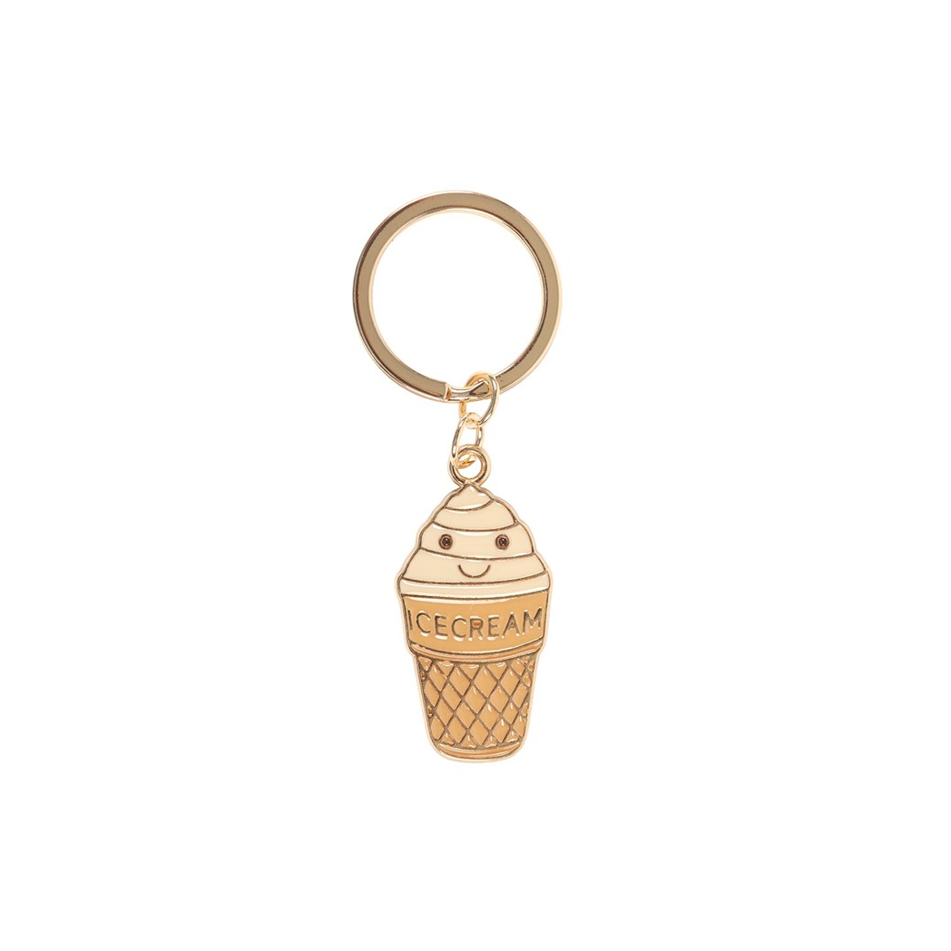 Ice Cream Cone Keyring N/A
