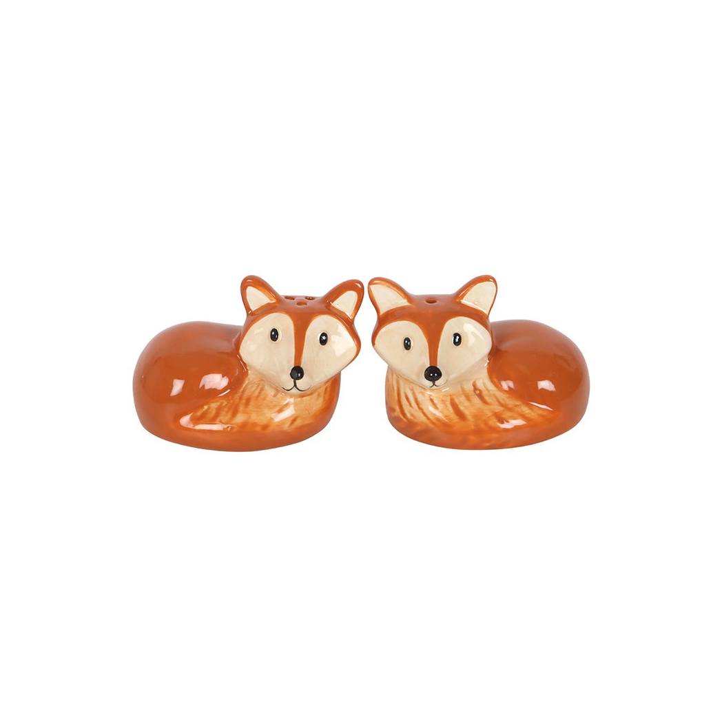 Fox Salt and Pepper Shakers N/A
