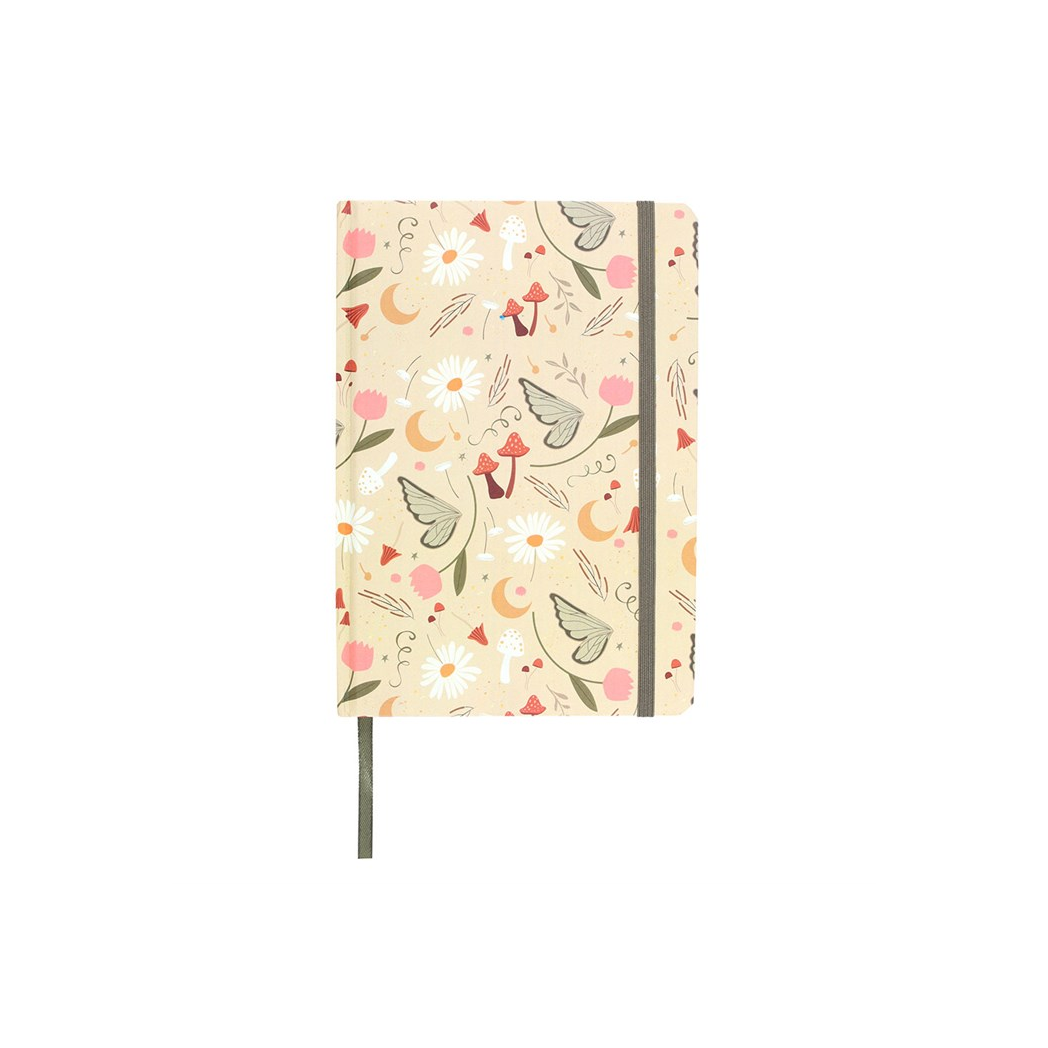 Fairy Folklore Print A5 Notebook N/A