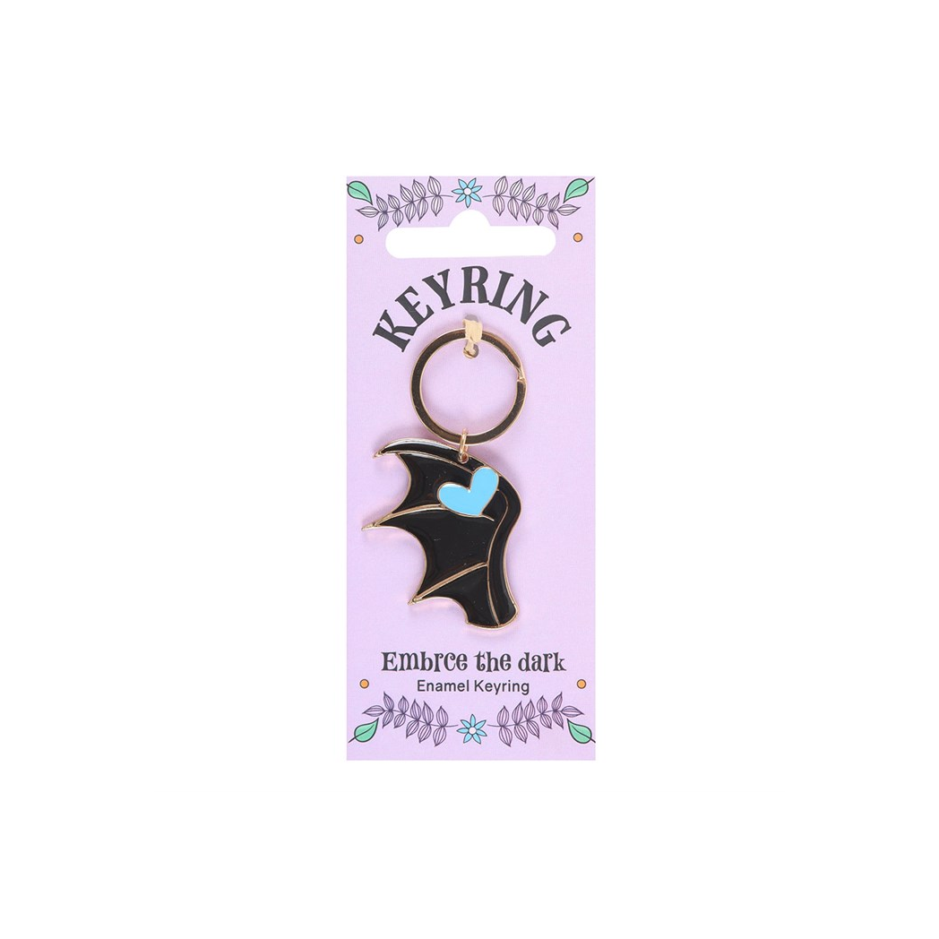 Embrace the Dark Enamel Keyring N/A