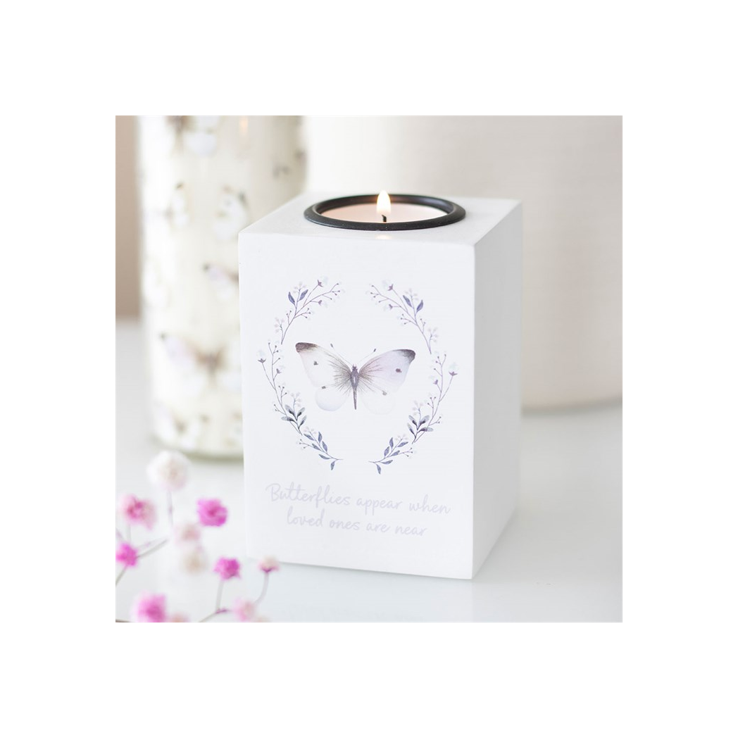 Butterflies Appear Tealight Candle Holder N/A
