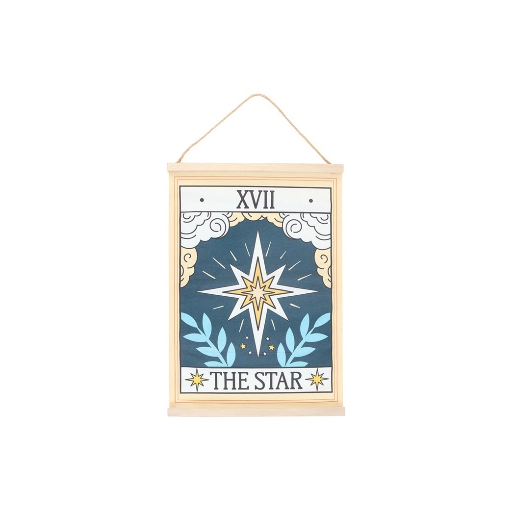 The Star Vintage Tarot Wall Hanging N/A