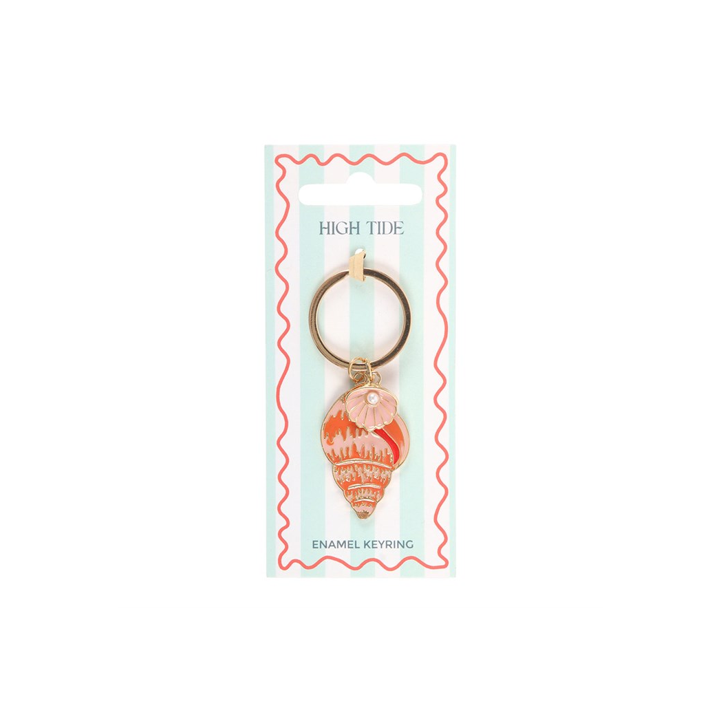 High Tide Shell Keyring N/A
