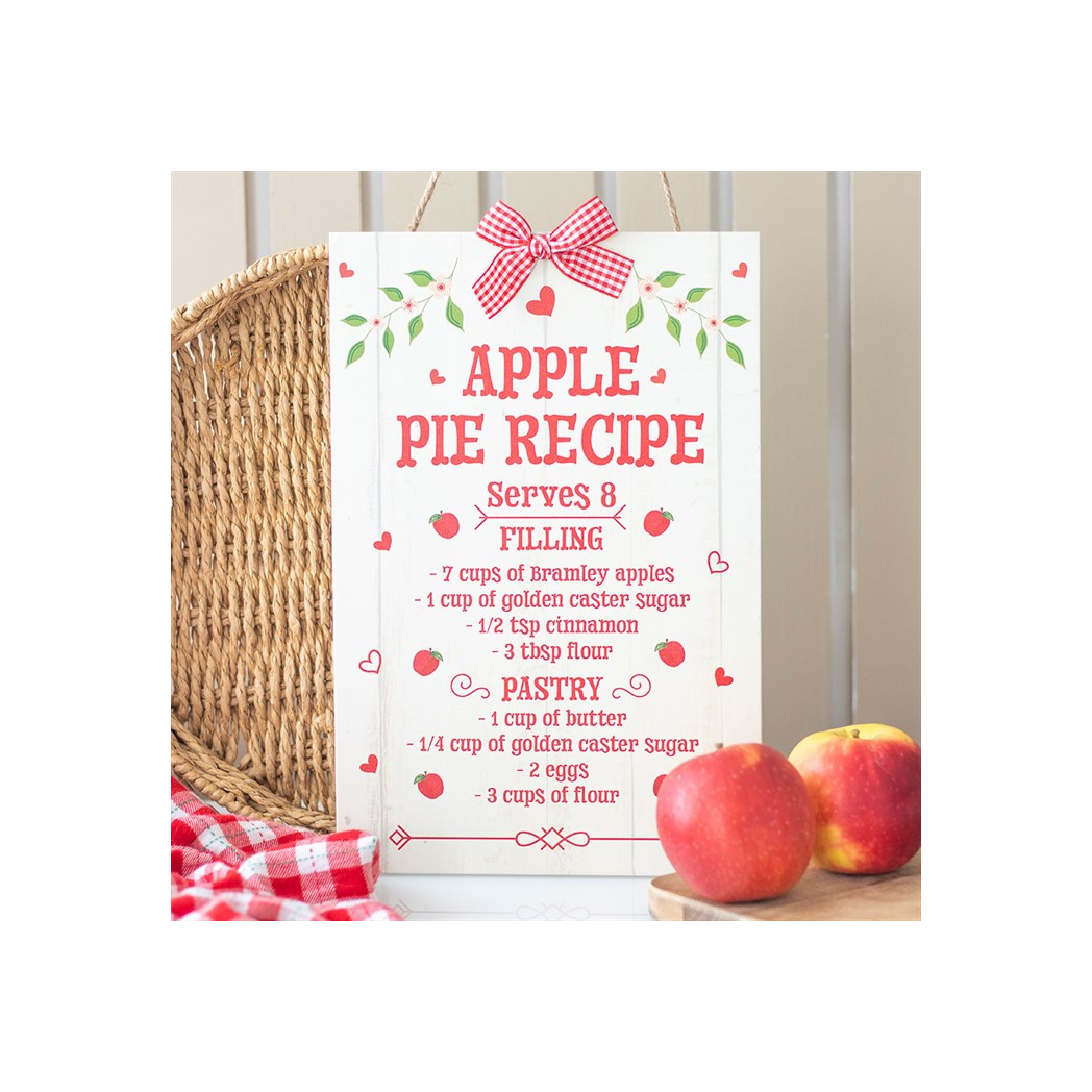 Autumn Skies & Apple Pies Hanging Sign N/A